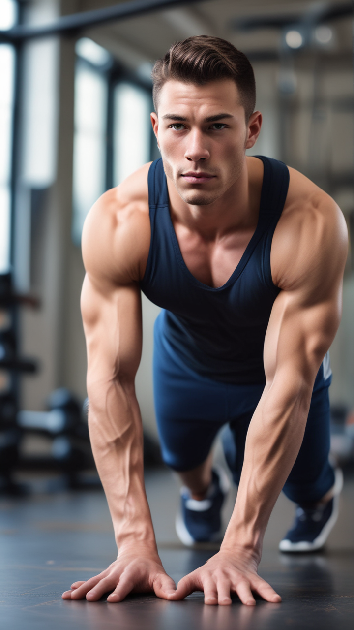 To MASTER pushups, START with a solid, flat BACK position. Ensure YOUR hands are shoulder-width APART for best balance. LOWER your body, maintaining STRENGTH and control in EVERY movement.