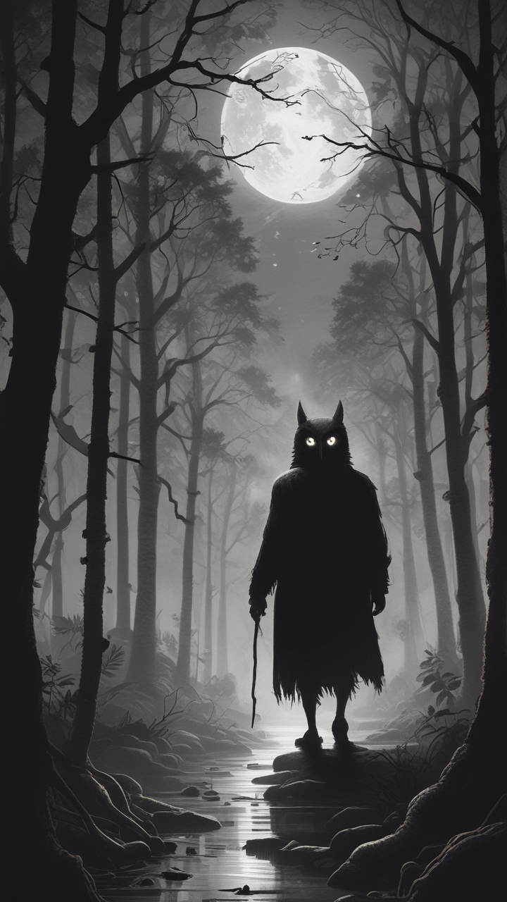 The forest WHISPERED secrets, <break time="0.7s" /> chilling the traveler's SPINE. Ancient stones GLOWED, <break time="0.7s" /> revealing a HORROR buried deep within. The ghost REVEALED its FACE, <break time="0.7s" /> its eyes VOID of MERCY.