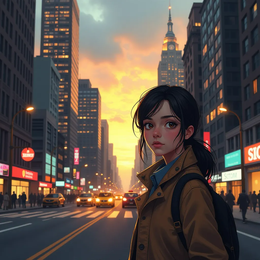 Riya received a mysterious MESSAGE from an unknown Ai source. Screen flickers, revealing a hidden SECRETS about the city's power grid. The Ai was FRIENDLY, but the real threat was CLOSER.