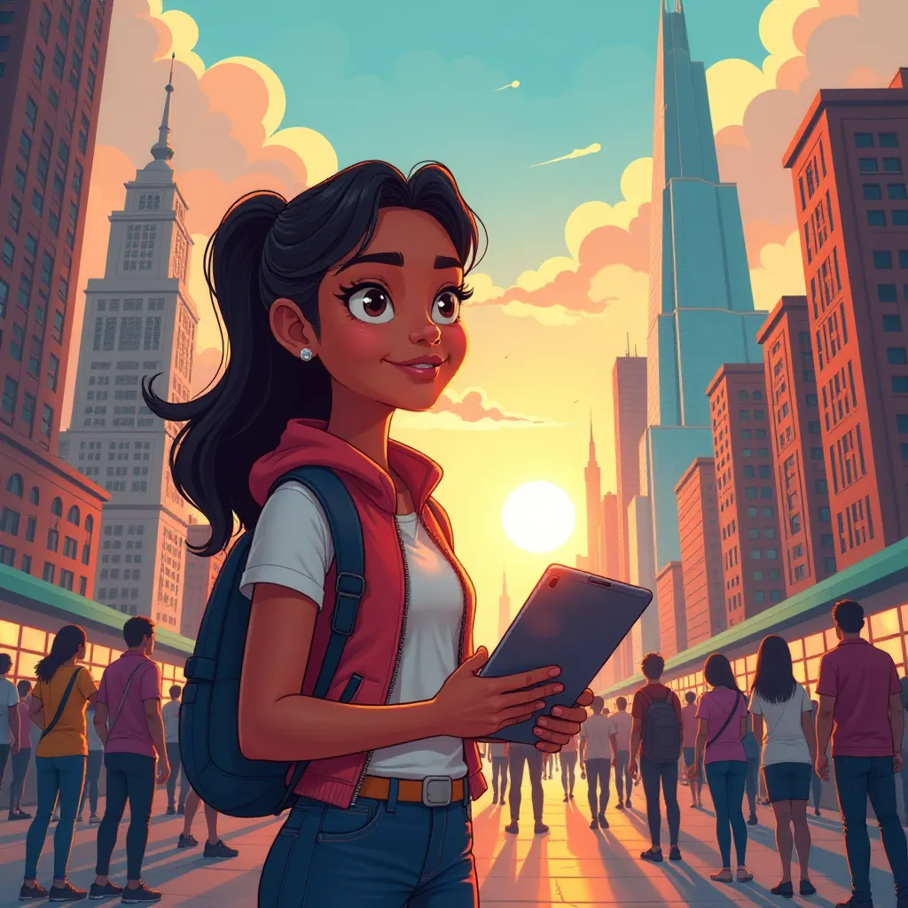 In METROPOLIS, where DREAMS are built, Maya's journey of TENACITY begins. Maya worked through NIGHT and DAY, countless rejections testing her PATIENCE. Facing more NO'S but undeterred, Maya's HOPE never wavers, vision FIRMLY intact. Amidst brewing DOUBTS, her RESOLVE brewed STRONGER, fueling Maya's DETERMINED spirit. Under starlit skies, Maya gained new CLARITY. Her MISSION became her GUIDING light. Visualizing SUCCESS, Maya's INNOVATION symbolized a NEW era of POSSIBILITY in tech. An INVESTOR noticed; SPARK of interest kindled into the FLAMES of opportunity. Her startup flourished, challenges transformed into stepping STONES towards reality, dreams attained. Maya recounted her PATH, inspiring many. Persistence and PATIENCE's virtue became LEGENDARY. In the END, Maya knew patience coupled with PERSEVERANCE transformed her JOURNEY.