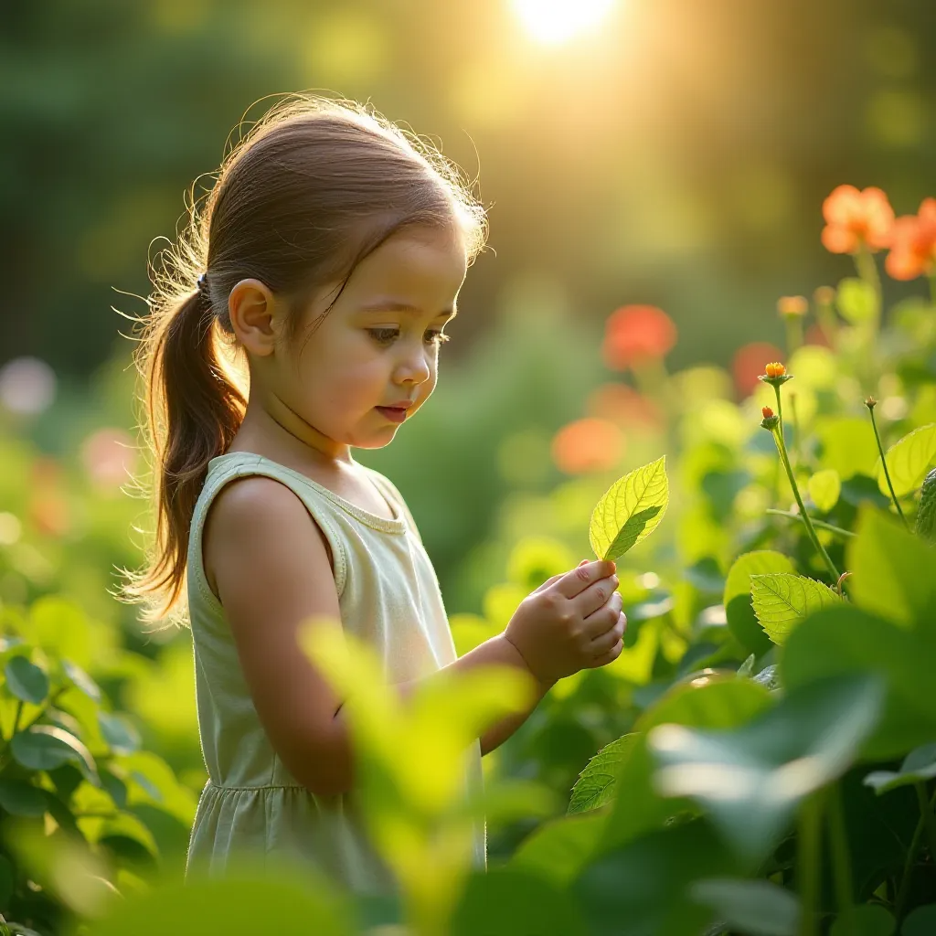 Imagine a LEAF capturing SUNLIGHT, turning it into FOOD for the plant. Photosynthesis is an amazing PROCESS where PLANTS convert sunlight into chemical ENERGY. Water from the BROOK joins CARBON dioxide in the air, starting the MAGIC. Leaves perform this TASK using CHLOROPHYLL, the pigment giving them vibrant green COLOR. Chlorophyll absorbs SUNLIGHT, energizing the plant, triggering photosynthesis deep within. Inside, sugars FORM, providing NOURISHMENT and releasing OXYGEN as a precious by-product. This OXYGEN is what we BREATHE, intertwining our lives with these green GUARDIANS. Every green PLACE becomes a tiny POWER plant, sustaining life in COUNTLESS ways. From forests to YOUR backyard, photosynthesis is a silent MIRACLE, vital to existence. So, the next time you see a leaf, remember its incredible LIFE SIMPLICITY.