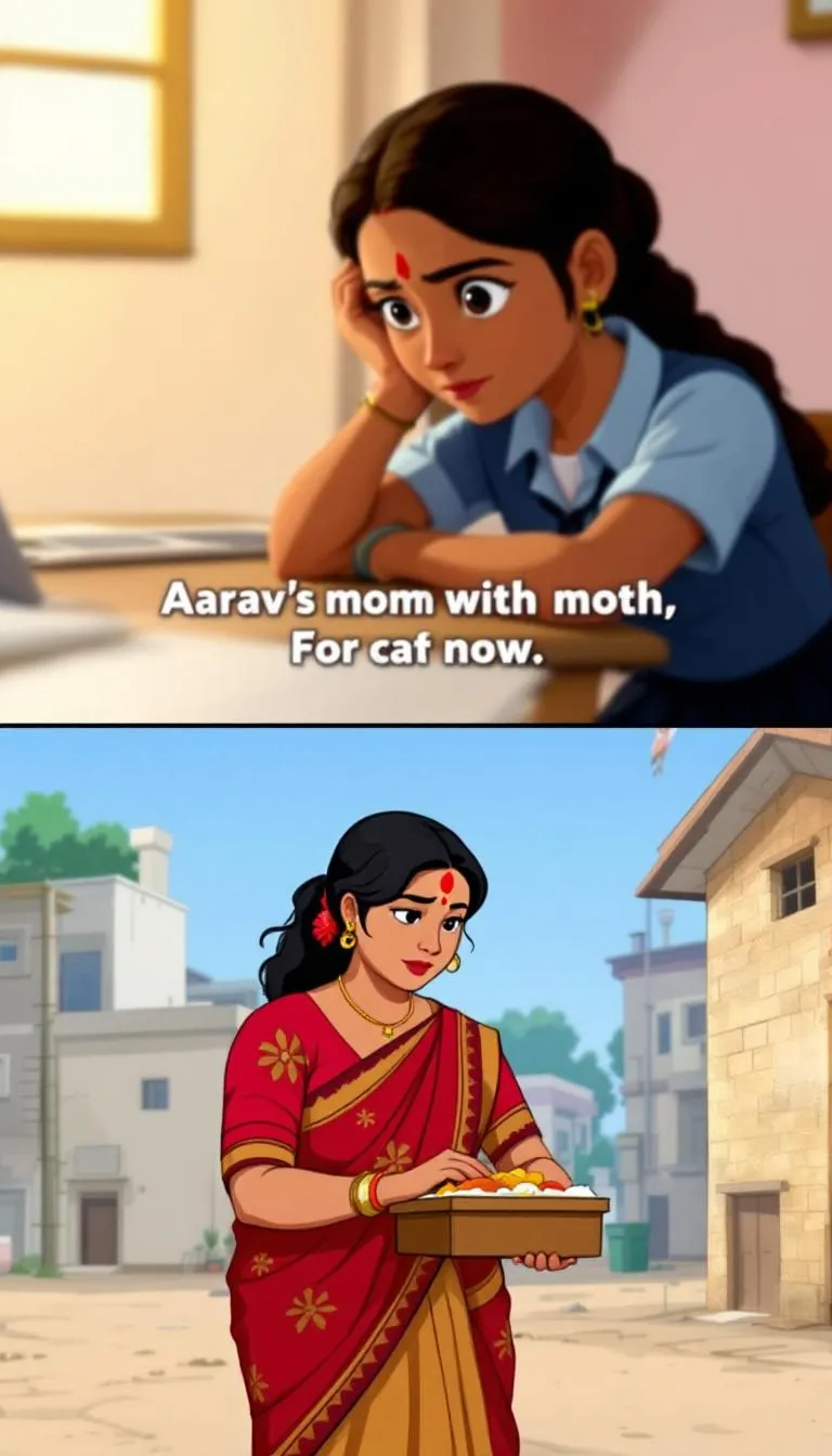 Riya soon discovered the TRUTH behind his simple, one-roti lunch she had once questioned. His mother, a construction worker, toiled all day just to provide that single meal. The weight of that small kindness became IMMENSE. Riya was deeply silent that day. Then, a week later, Aarav didn't come to school. His chair remained heartbreakingly EMPTY. The teacher’s voice then broke the silence: “Aarav lost his mother in an accident.” Days turned to weeks, then into years. She NEVER saw her quiet friend again. But his memory became her life's mission, a PROMISE she was determined to keep. Every year on that SAME date, she distributes meals to children in his name. And among the many boxes, one ALWAYS holds that special, quiet, and simple tribute. A single roti, some sabzi, and a biscuit… a legacy of love, FOREVER remembered.