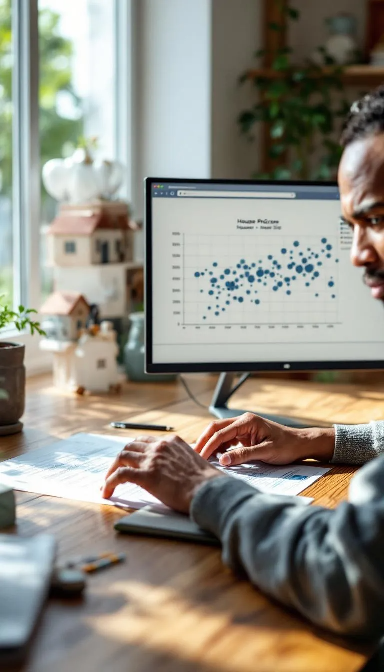 Ever wonder how two things are TRULY connected, like price and size? Linear regression finds the SIMPLEST straight-line path through all that data. This powerful line lets us PREDICT the future with amazing accuracy.